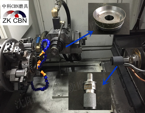 內(nèi)圓磨陶瓷CBN砂輪磨削工位圖